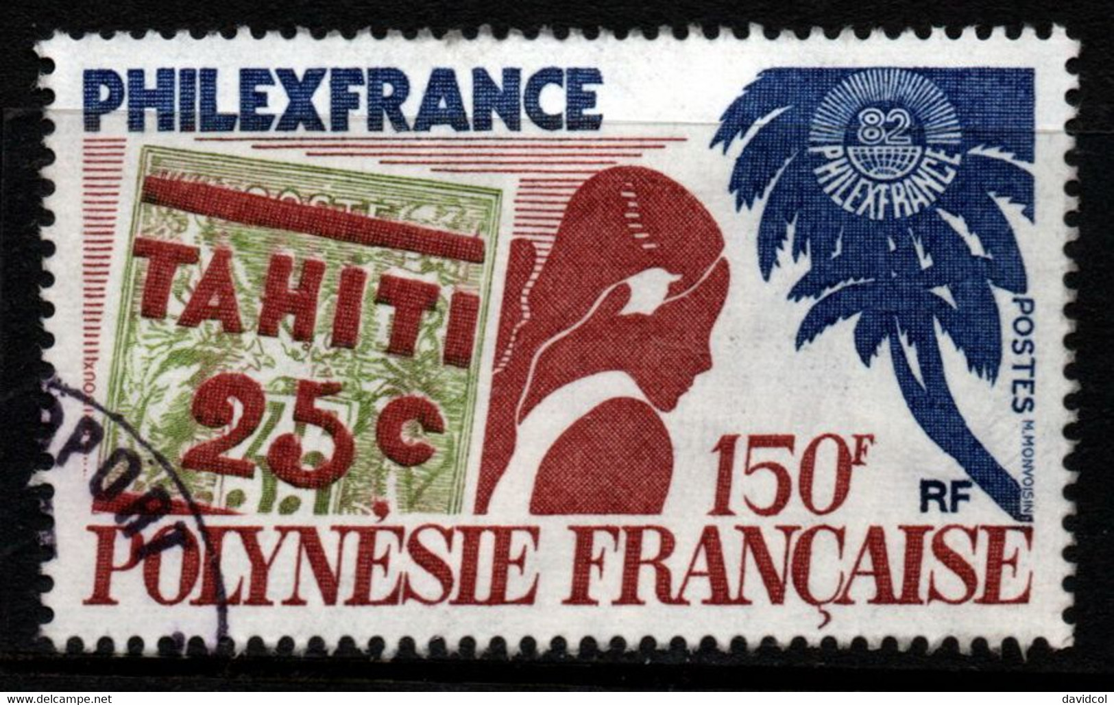 2058A- FRENCH POLYNESIA - 1982 - SC#: 361 - USED -  PHILEXFRANCE - Gebruikt