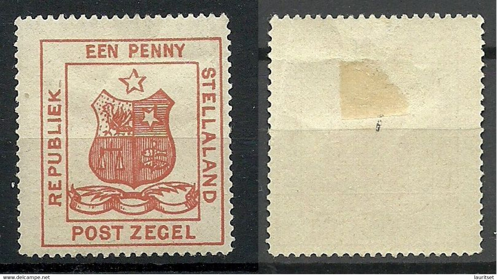 BECHUANALAND - STELLALAND 1884 * 1 Penny Coat Of Arms - 1882-1885 Stellaland