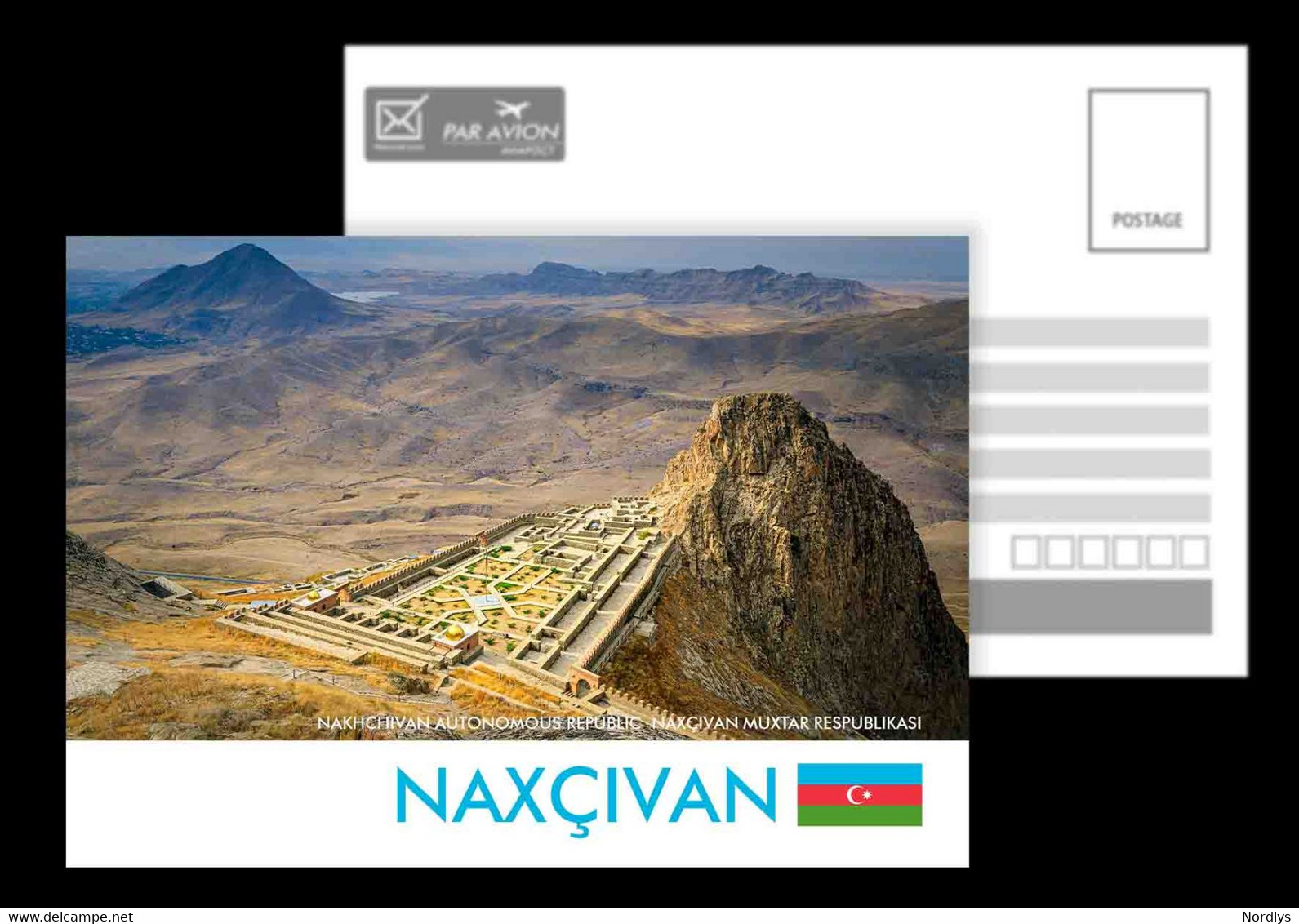 Nakhchivan / Azerbaijan / Alinjagala / Postcard / View Card - Azerbaigian