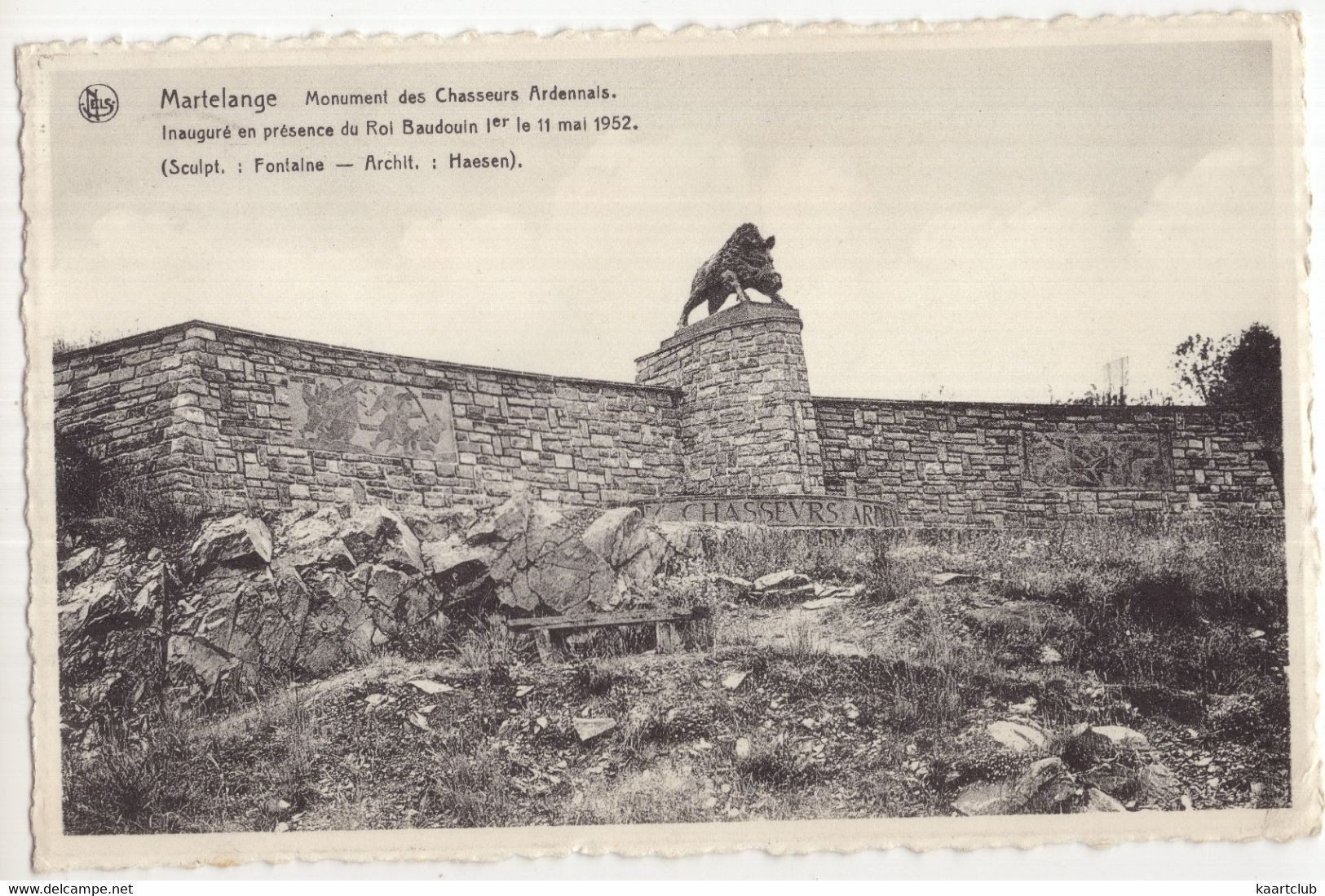 Martelange - Monument Des Chasseurs Ardennais - (België/Belgique) - Martelange