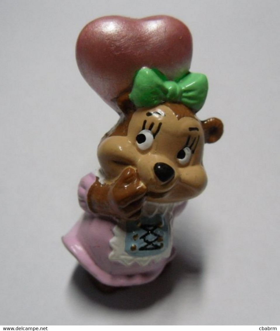 Figurines KINDER Jouet OURS BAVAROIS Ourson Joli Coeur Rose - Steffi Tromini - Lotes