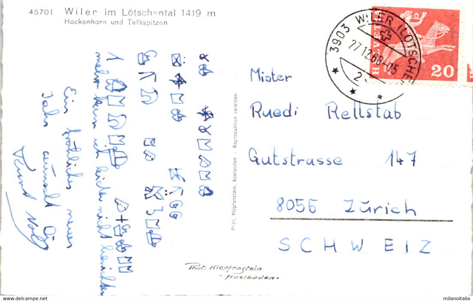 Wiler Im Lötschental (45701) * 27. 12. 1968 - Wiler