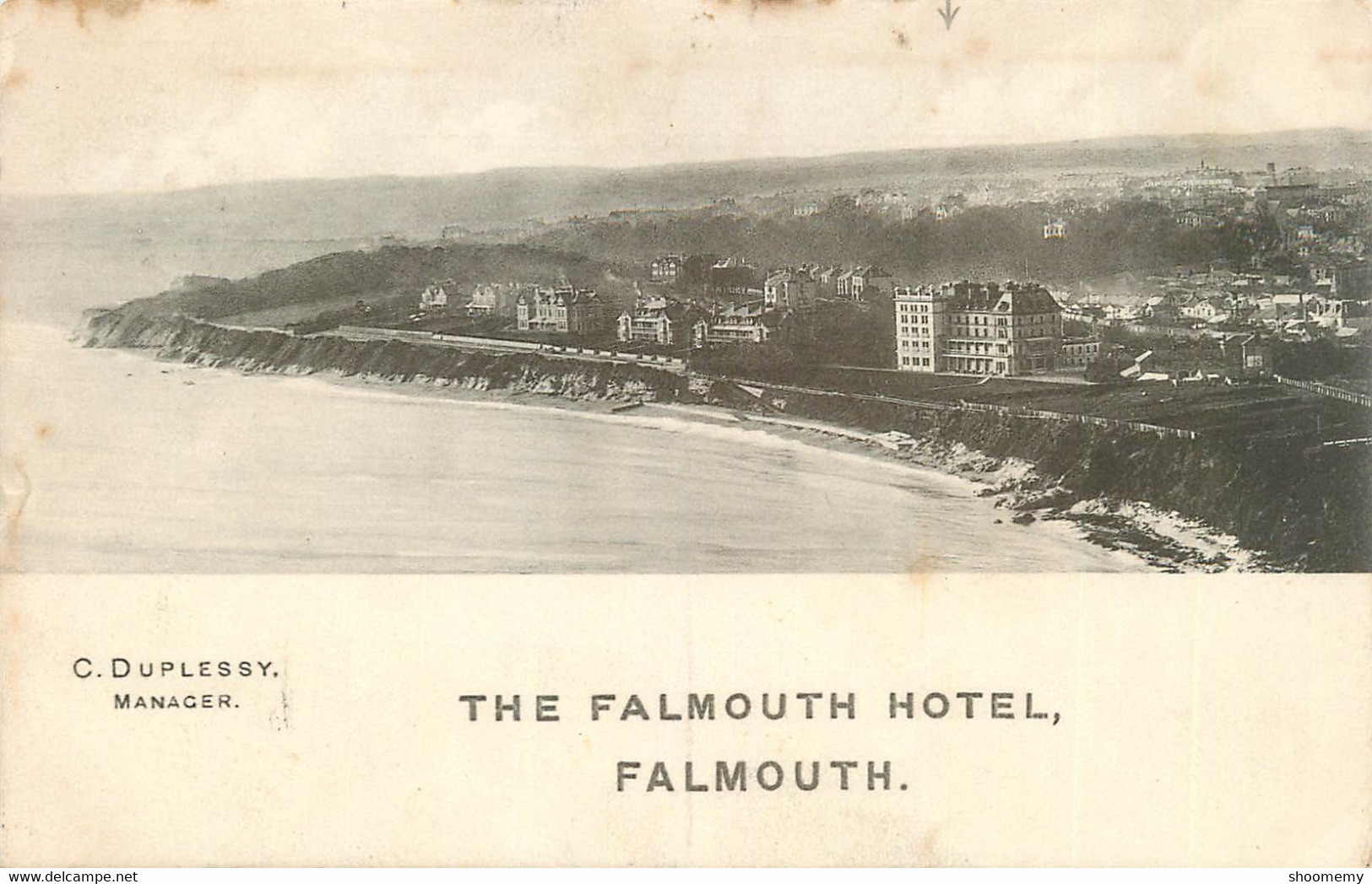 CPA The Falmouth Hotel-Timbre     L2092 - Falmouth