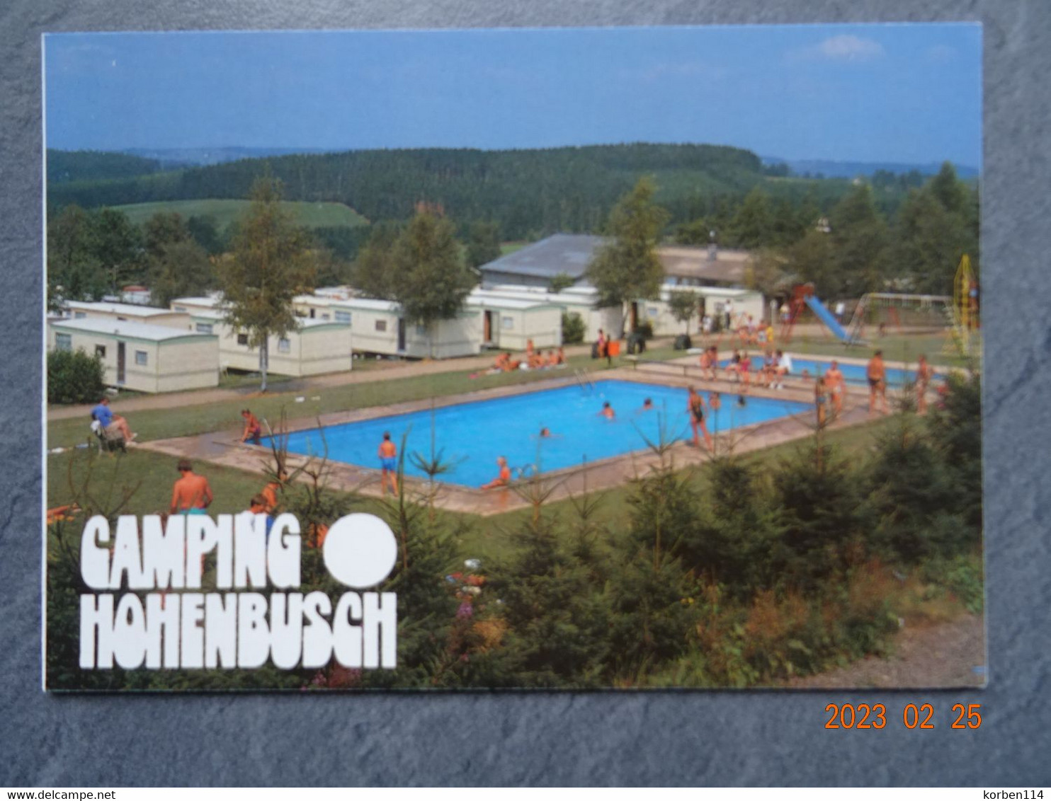 CAMPING   "   HOHENBURGH  " - Burg-Reuland