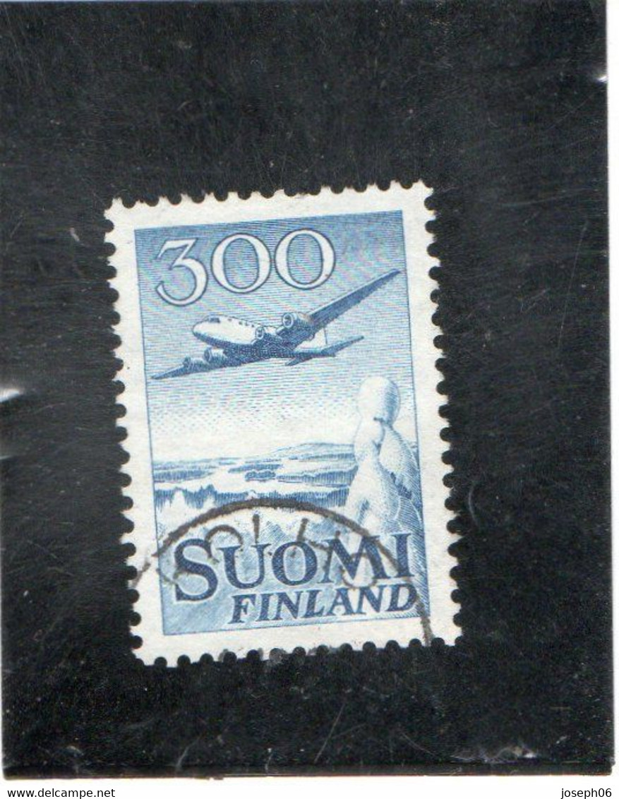 FINLANDE     1960   Poste Aérienne  Y.T.N° 9  Oblitéré - Used Stamps