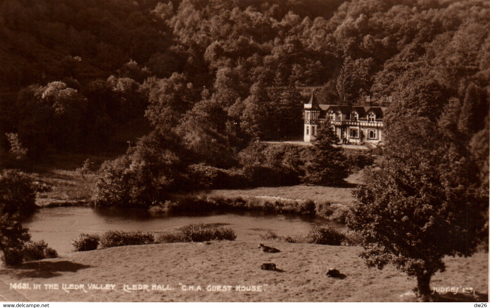 Pays De Galles (Wales) In The Lledr Valley, Lledr Hall - C.H.A. Guest House 1938 - Caernarvonshire