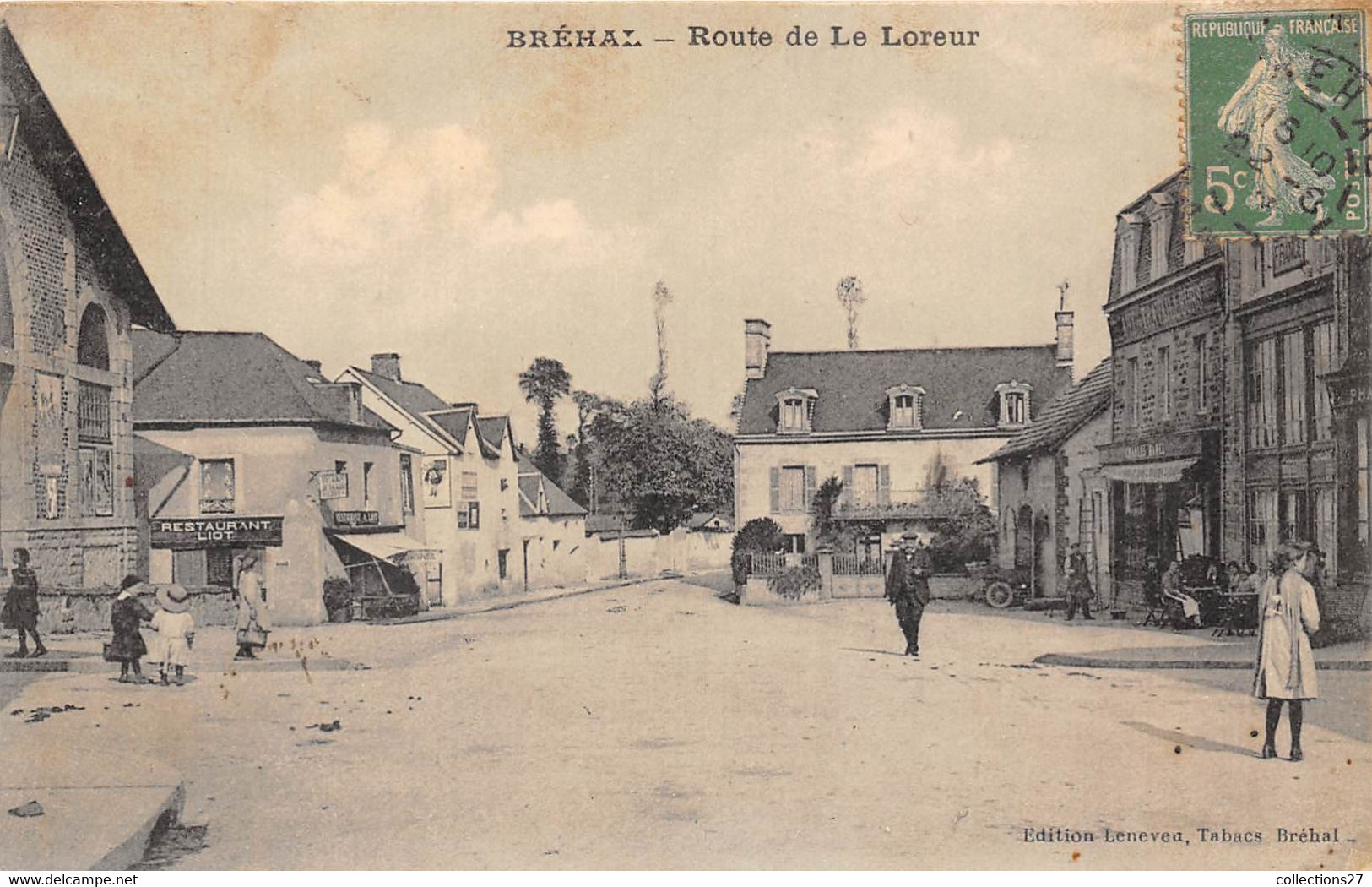 50-BREHAL- ROUTE DE LE LOREUR - Brehal