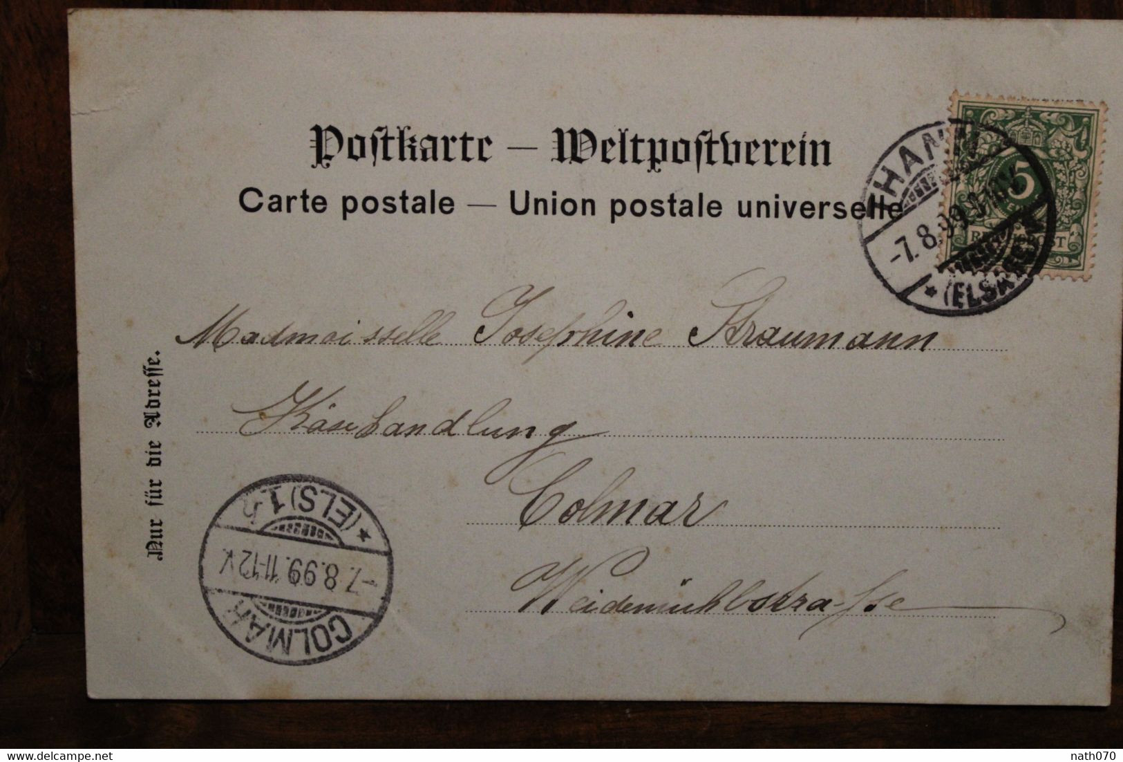 AK 1899 Cpa Gruss Aus Gruß Mitzach Deutsches Reich Litho Elsass Alsace Souvenir - Other & Unclassified