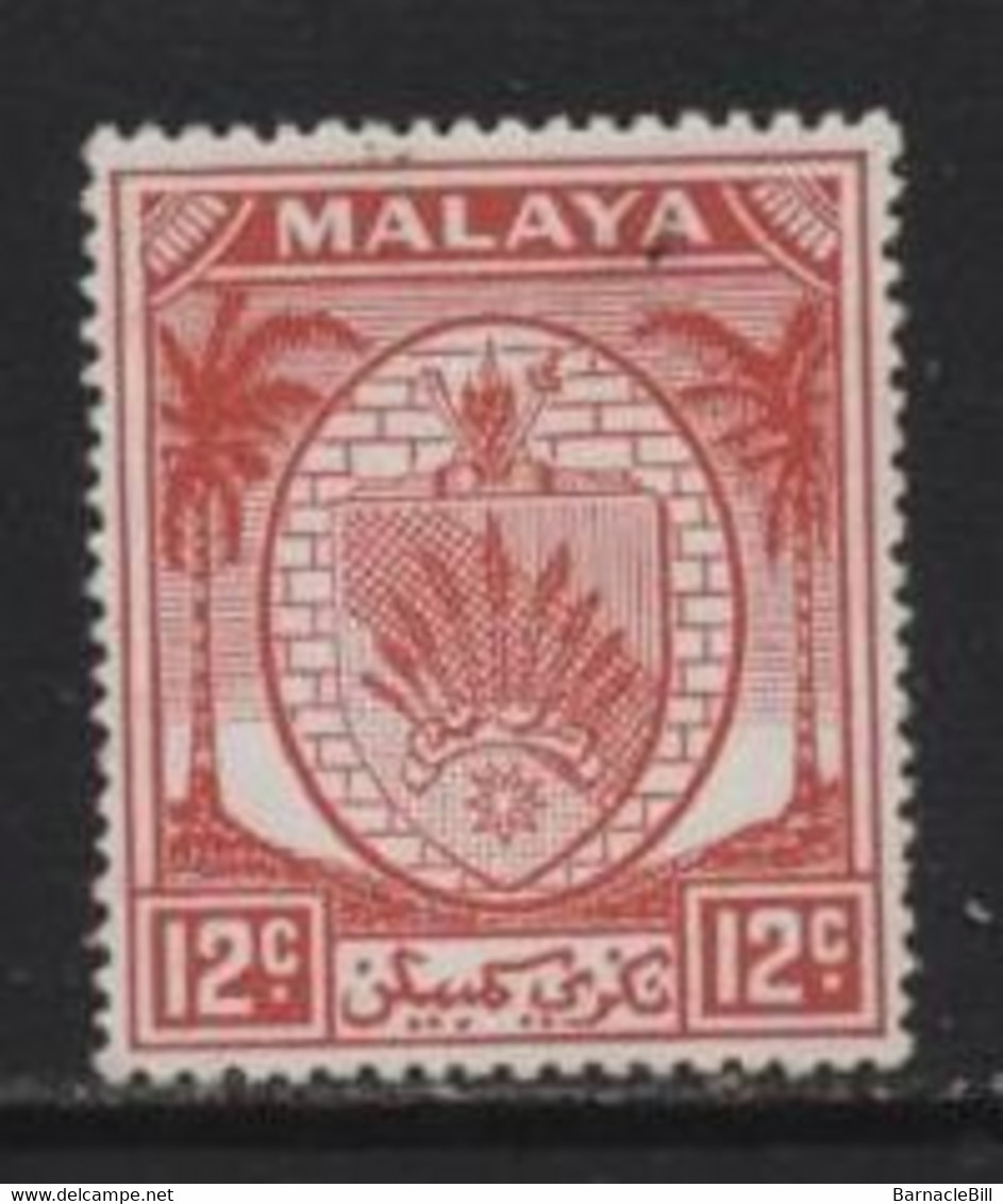 Negri Sembilan (10) 1949 Arms. 12 Red. Unused. Hinged. - Negri Sembilan