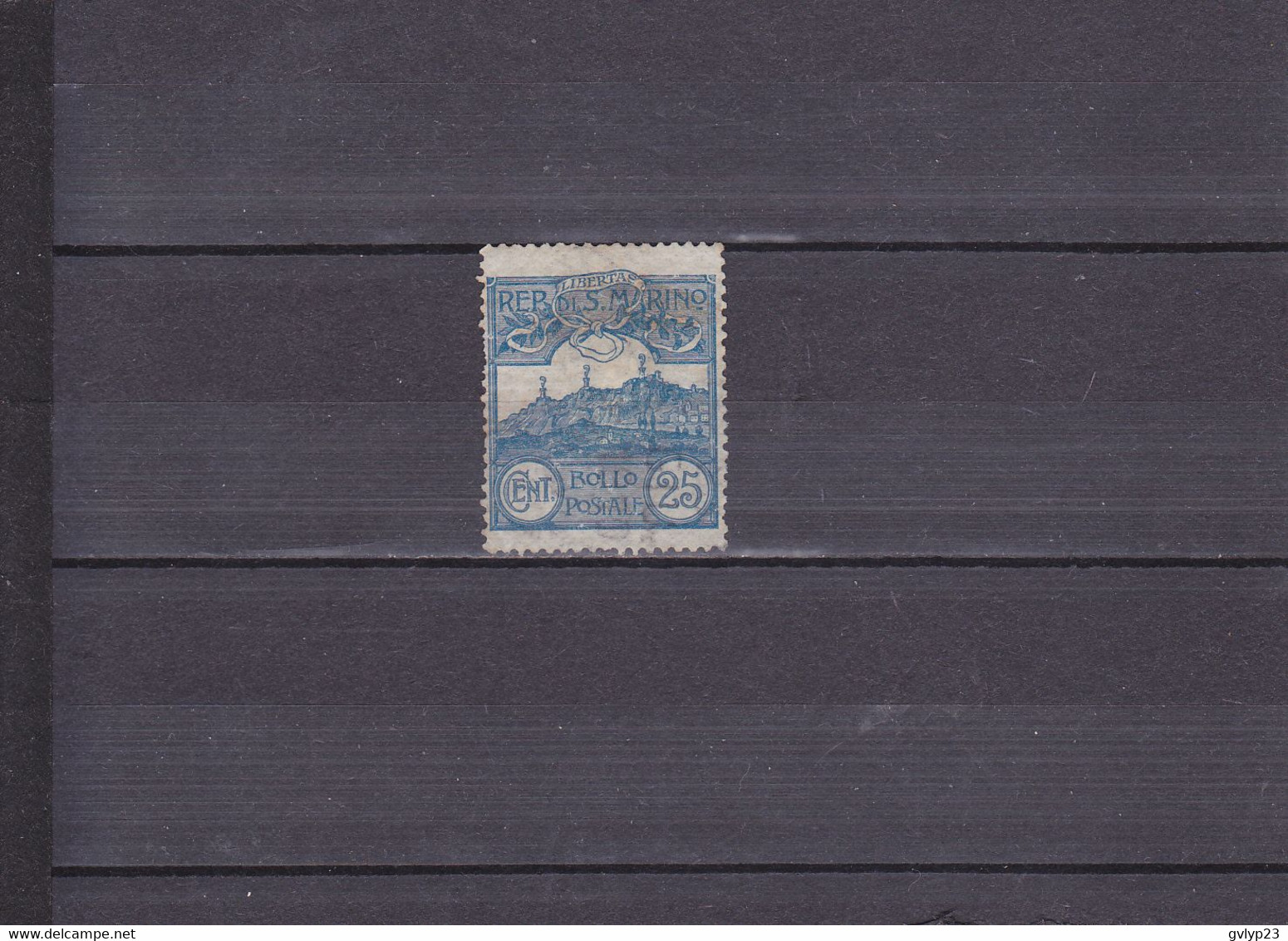 MONT TITAN AVEC SES TROIS TOURS / OBLITéRé /25 C BLEU / N° 38 YVERT ET TELLIER 1903 - Used Stamps