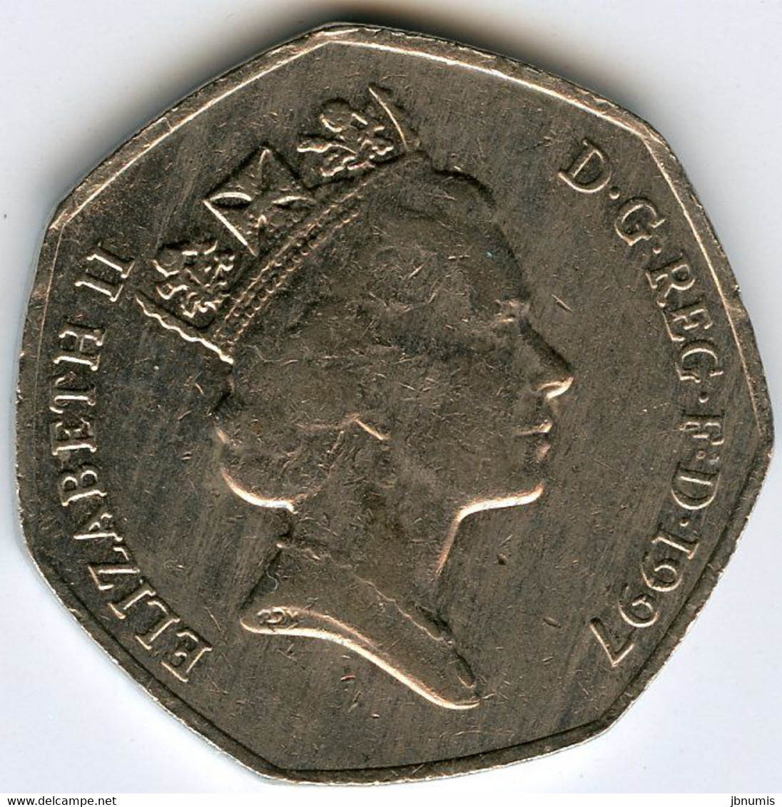 Grande Bretagne Great Britain 50 Pence 1997 KM 990 - 50 Pence