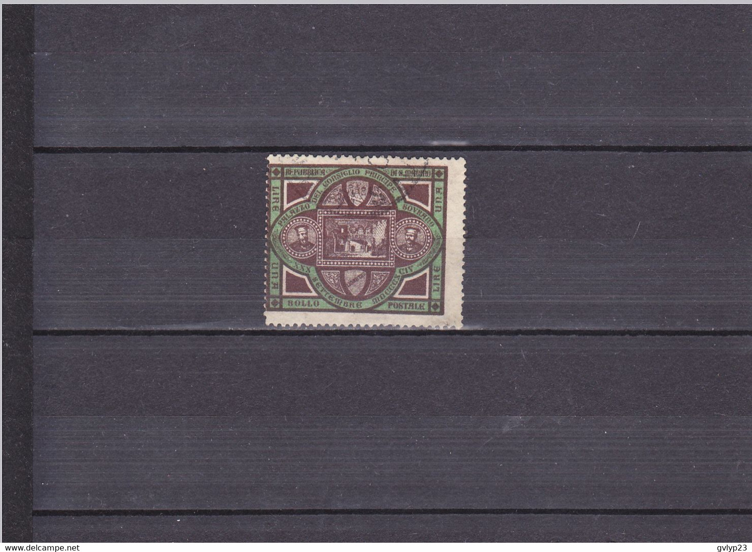 SALLE DES SéANCES ET PORTRAITS DES RéGENTS / OBLITéRé / N° 25 YVERT ET TELLIER 1894 - Used Stamps