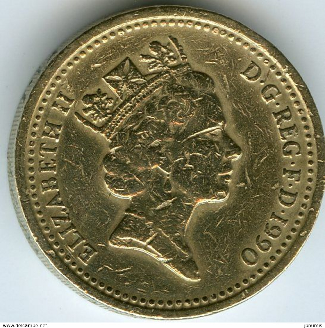 Grande Bretagne Great Britain 1 Pound 1990 KM 941 - 1 Pond