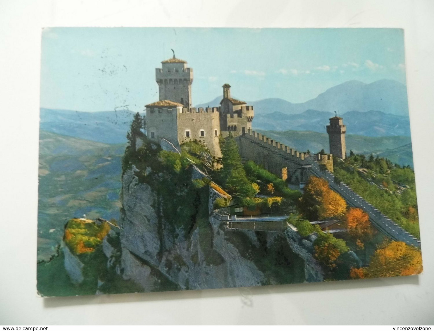 Cartolina Viaggiata "REPUBBLICA DI S. MARINO Seconda E Terza Torre" 1994 - San Marino