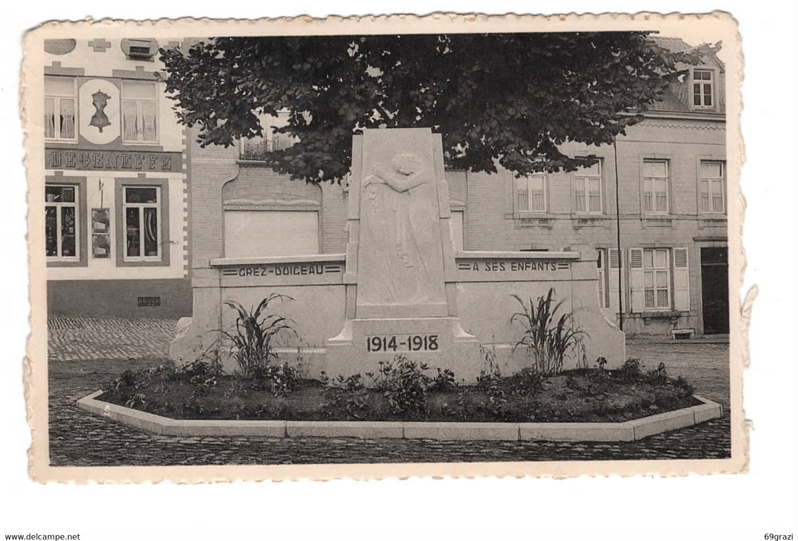 Grez Doiceau Aux Anciens Combattants ( Carte Ayant Voyagé ) - Graven