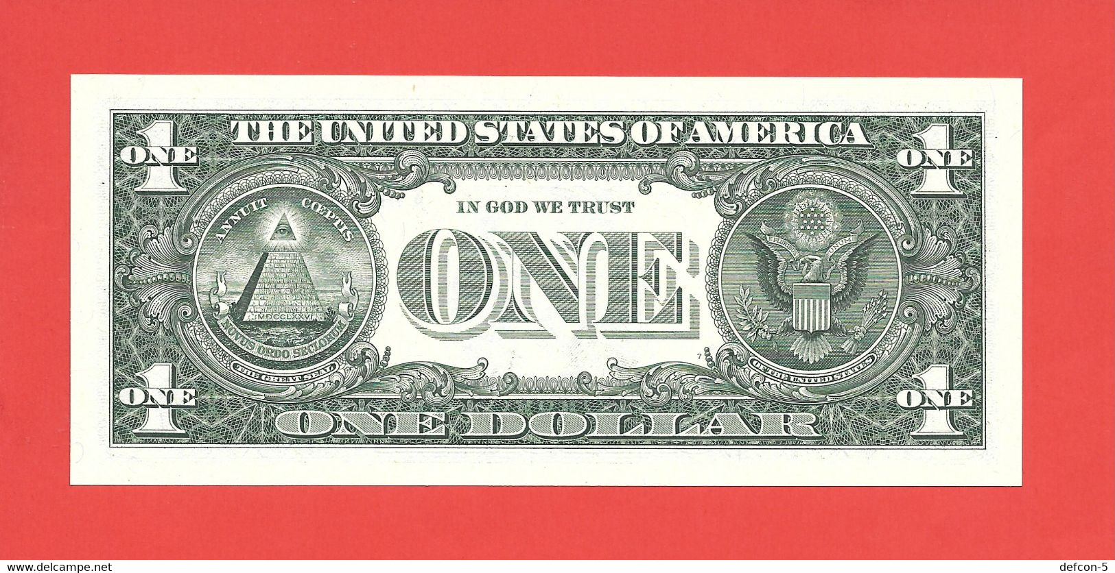 Rarität ! STAR-Note: 5x 1 US-Dollar Fortlaufend [2017] > A06597606* Bis ...10* < 3. Lauf Mit 3.200.000 {$038-001} - Devise Nationale