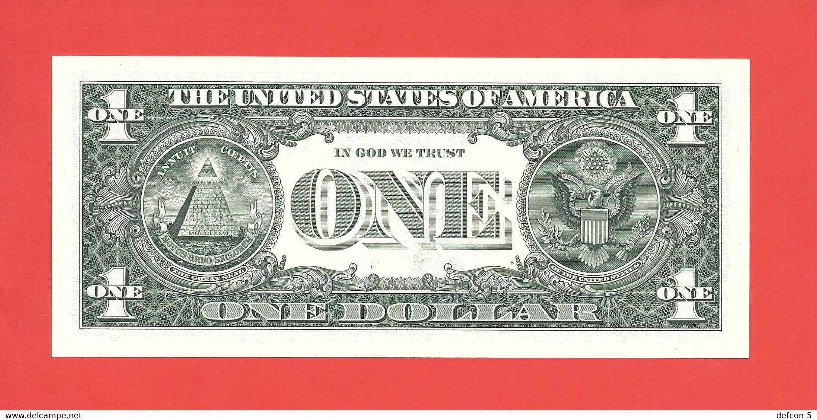 Rarität ! STAR-Note: 5x 1 US-Dollar Fortlaufend [2017] > A06597606* Bis ...10* < 3. Lauf Mit 3.200.000 {$038-001} - National Currency