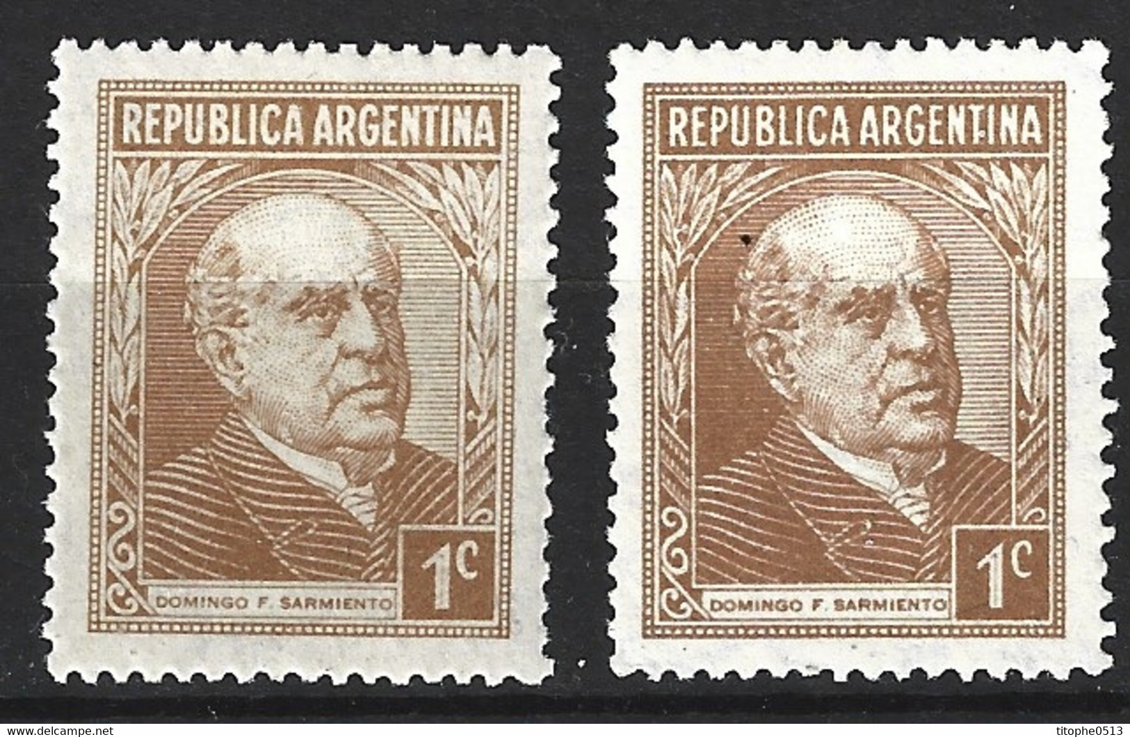 ARGENTINE. N°364 De 1935-6. Sarmiento. - Ongebruikt