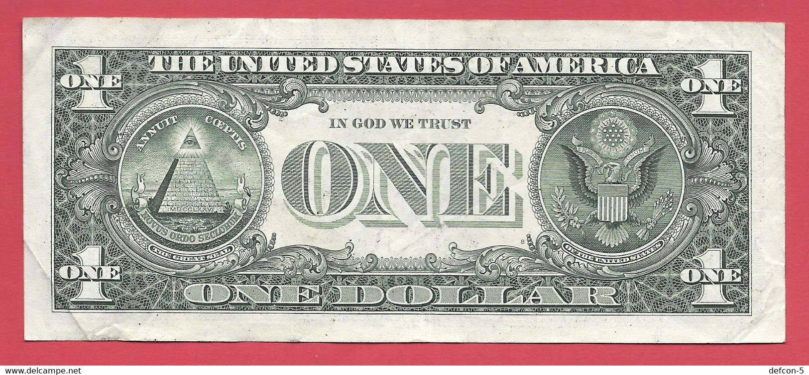 Rarität ! STAR-Note: 1 US-Dollar [2017] > A07416002* < 3. Lauf Mit 3.200.000 {$046-001} - Nationale Valuta