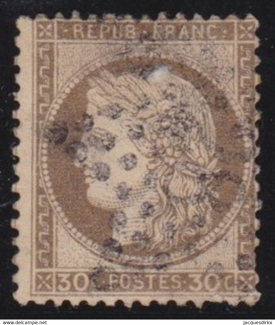 France   .   Y&T   .   56        .    O        .    Oblitéré - 1871-1875 Cérès