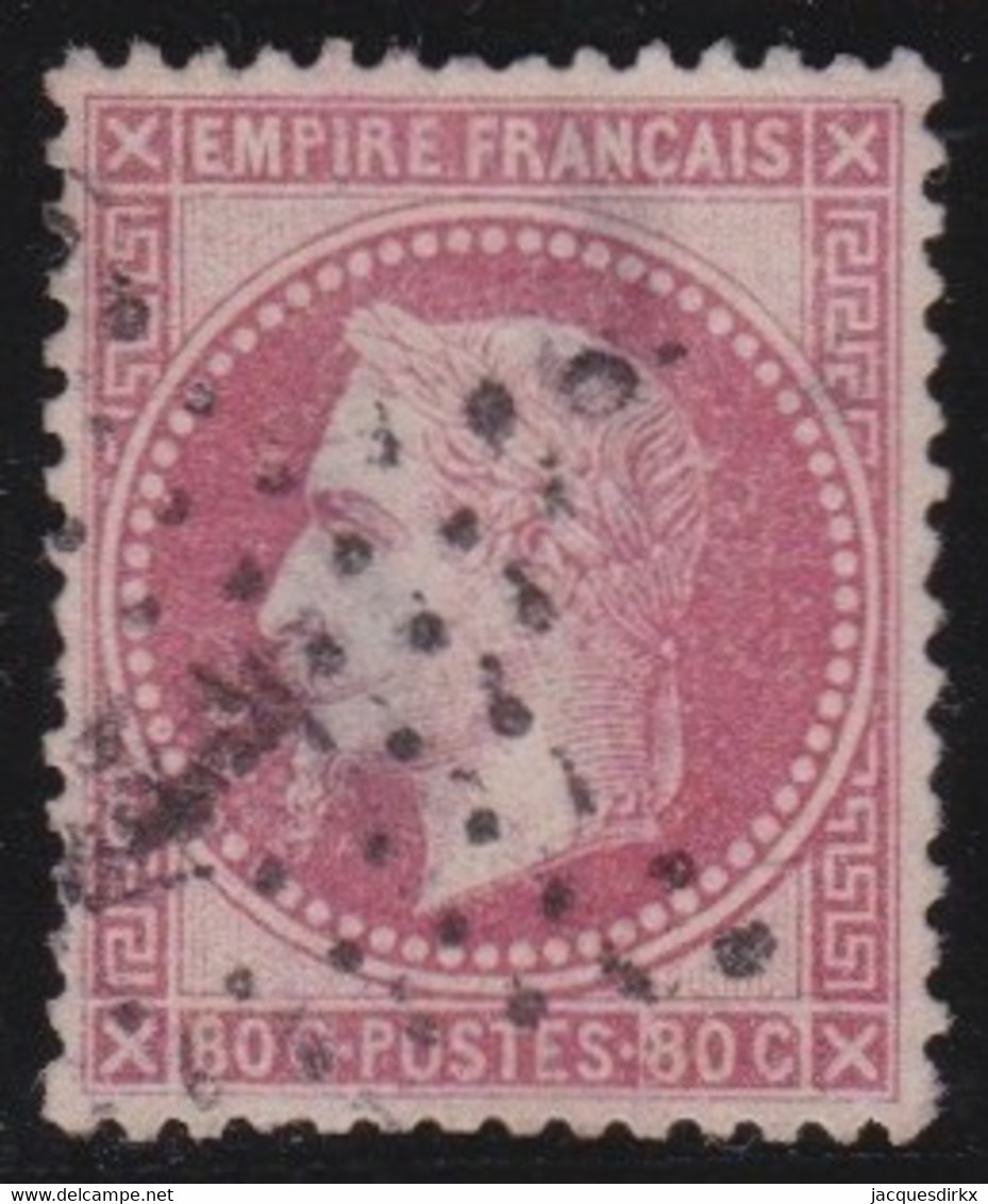 France   .   Y&T   .    32   .    O        .    Oblitéré - 1863-1870 Napoléon III Lauré