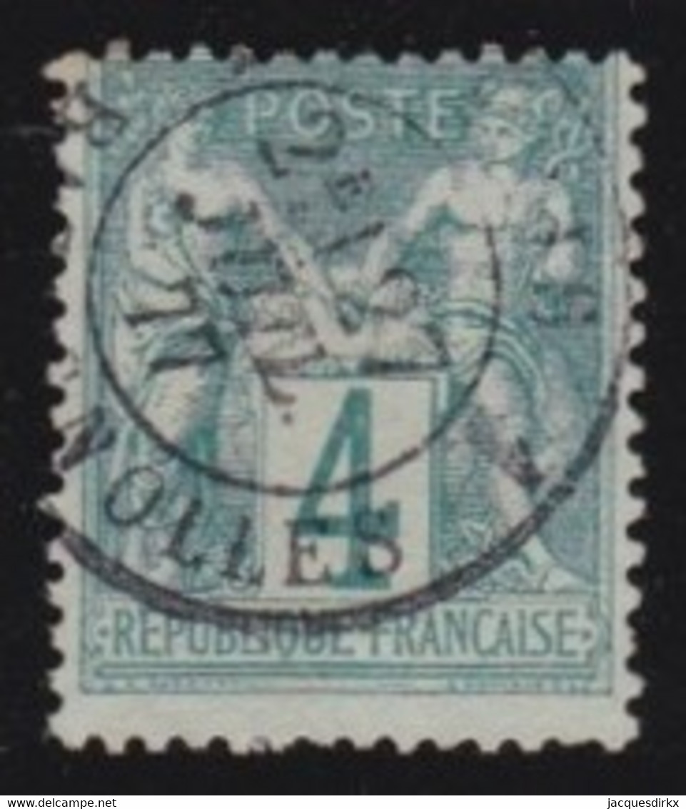 France   .   Y&T   .    63  (2 Scans)      .    O        .     Oblitéré - 1876-1878 Sage (Type I)