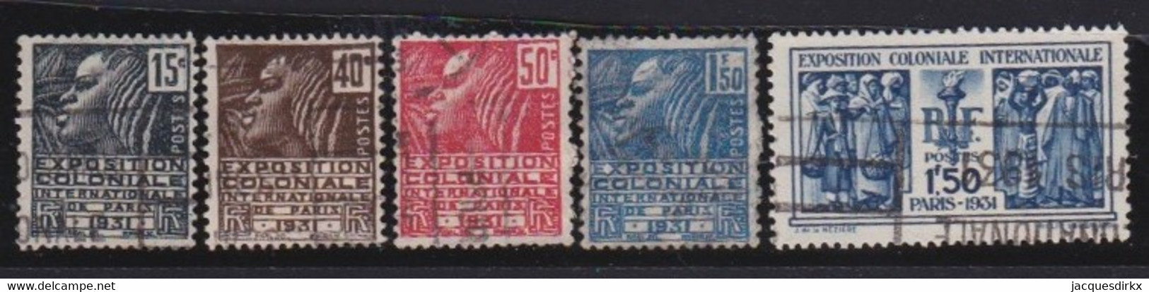 France   .   Y&T   .      270/274       .    O         .    Oblitéré - Used Stamps