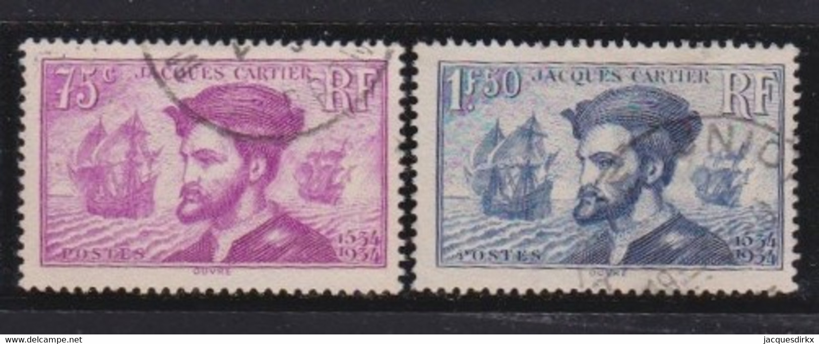 France   .   Y&T   .      296/297       .    O         .    Oblitéré - Used Stamps