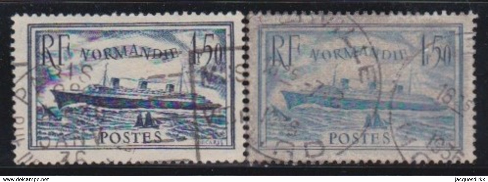 France   .   Y&T   .       299/300     .      O         .        Oblitéré - Used Stamps