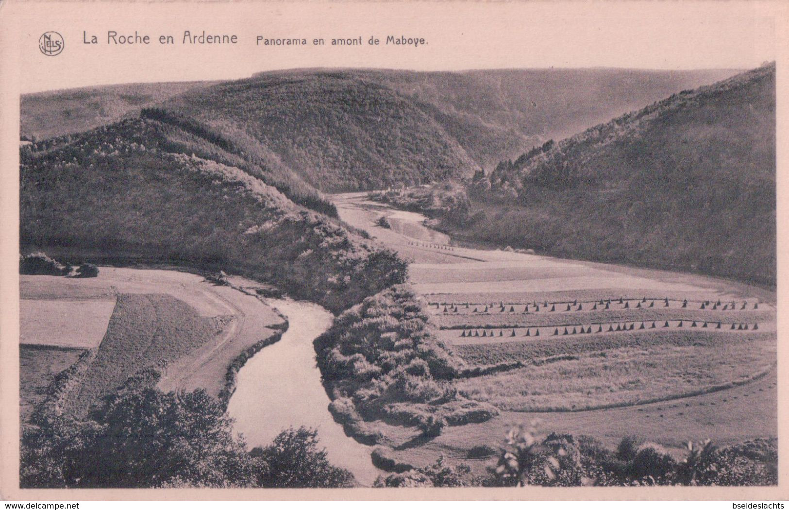 La Roche En Ardennes Panorama Ven Amont De Maboye - La-Roche-en-Ardenne