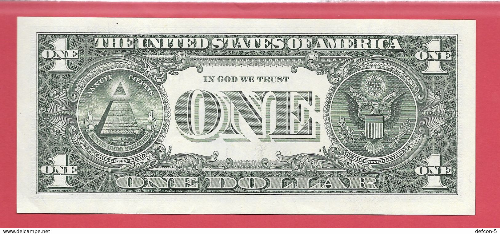 Rarität ! STAR-Note: 4x 1 US-Dollar Fortlaufend [2017] > A08818517* Bis ...20* < 3. Lauf Mit 3.200.000 {$049-001} - National Currency