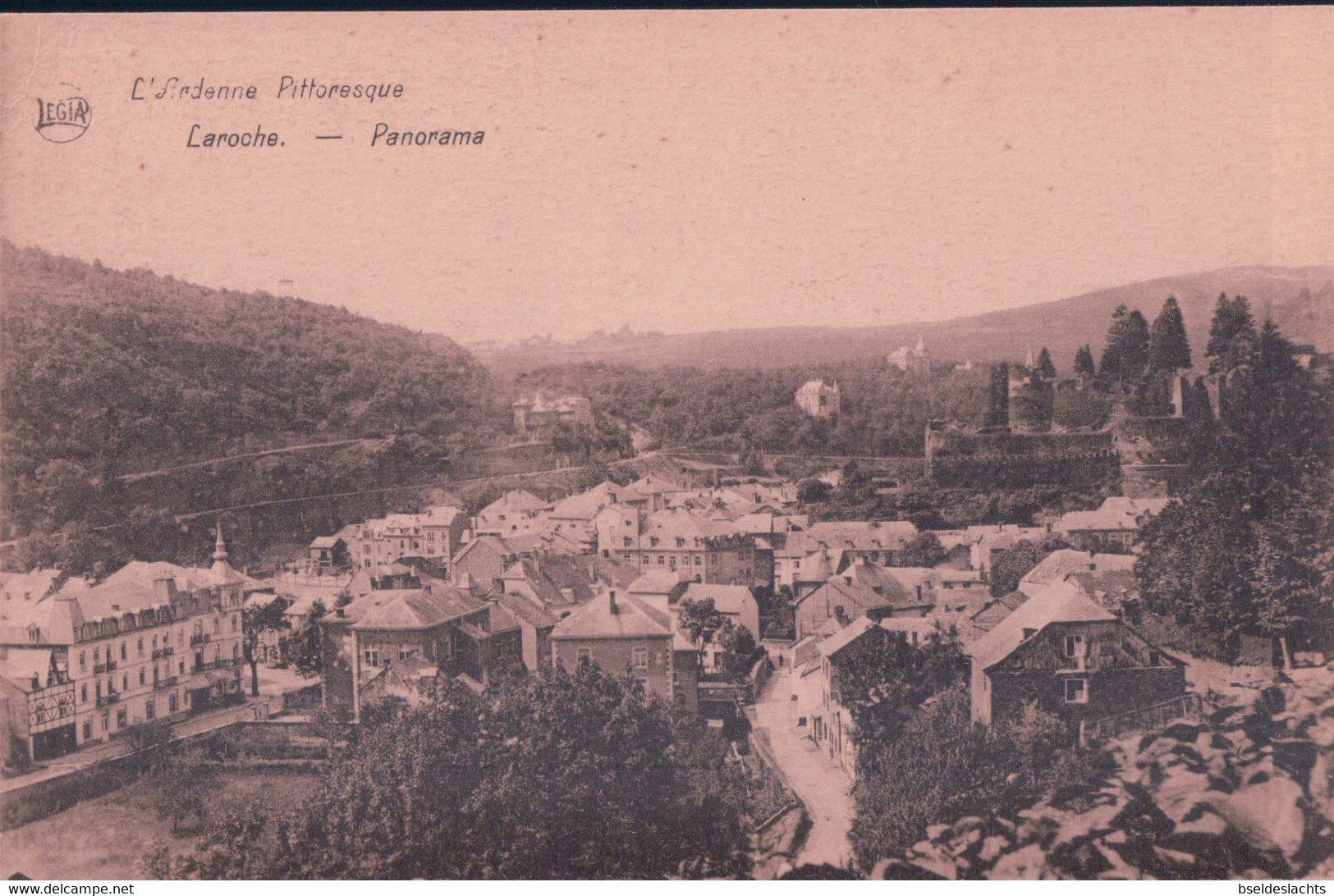 L'ardenne Pittoresque Laroche Panorama - La-Roche-en-Ardenne