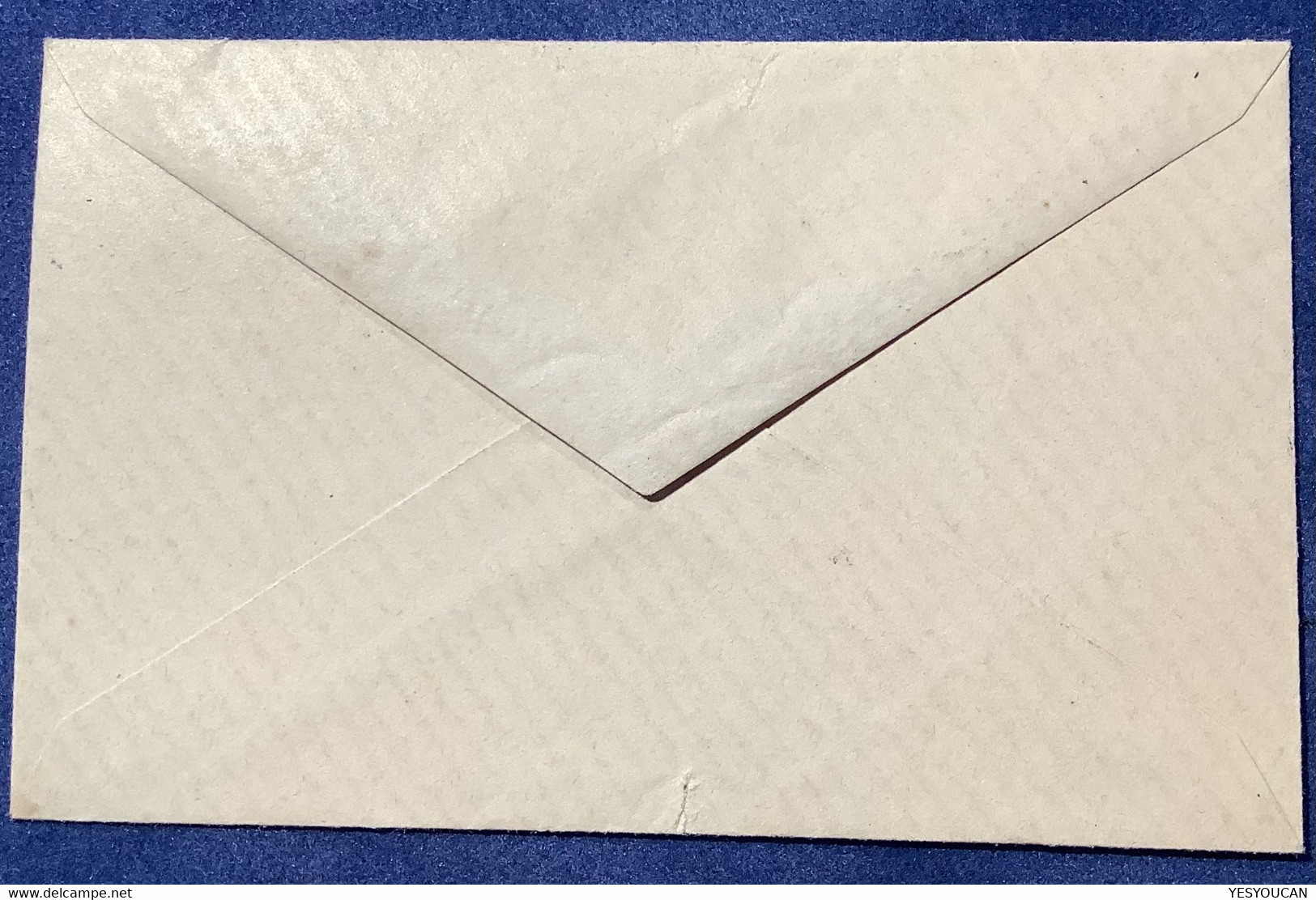 BRIEFLI / LETTRE MINIATURE: #58B LA "SAGNE 1900" NE Brief (Schweiz 1894 Ziffernmuster Mini Cover Enveloppe - Lettres & Documents