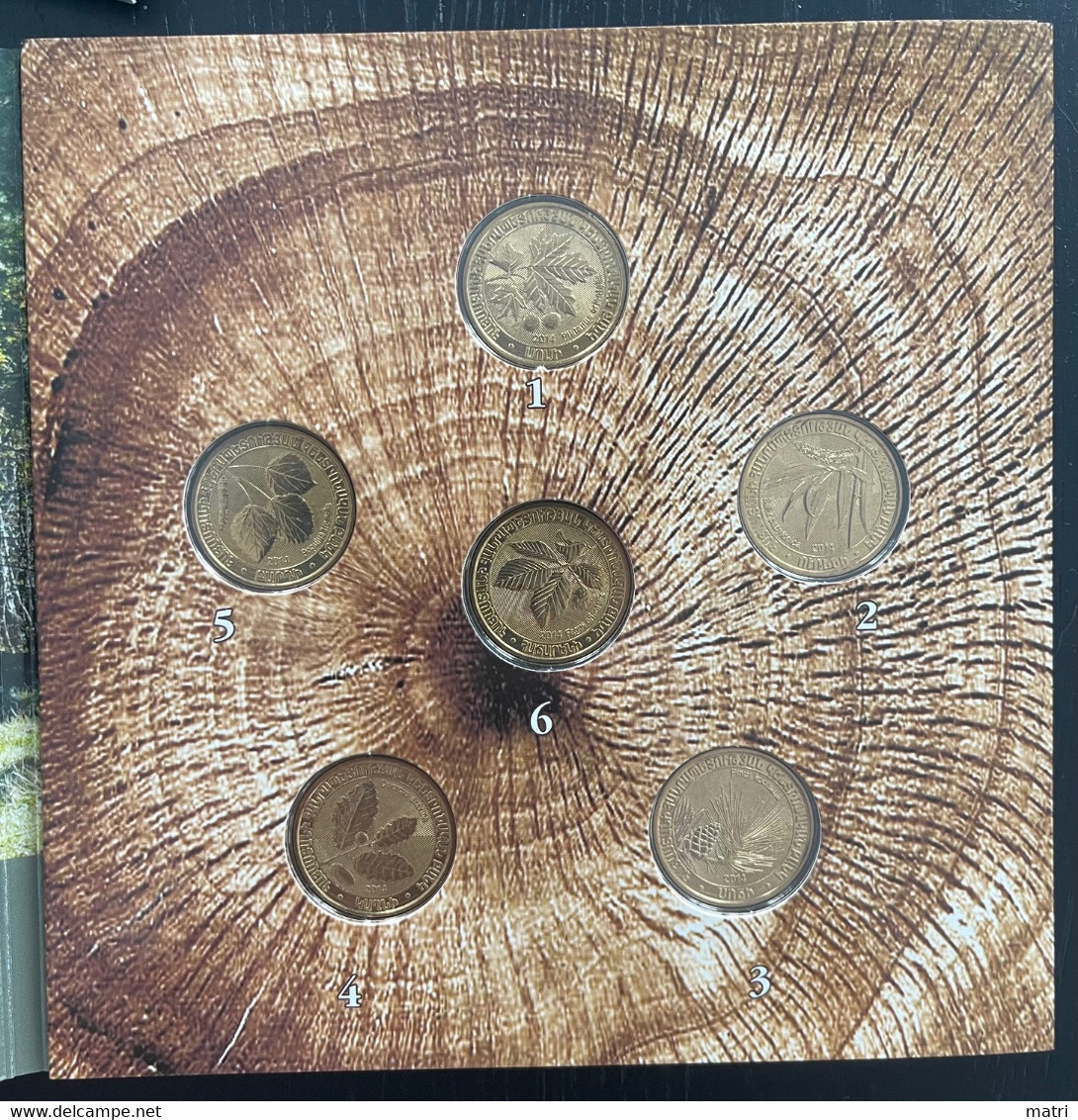 Armenia 200 X6 Dram 2014 Coins Sets "Trees" - Armenië