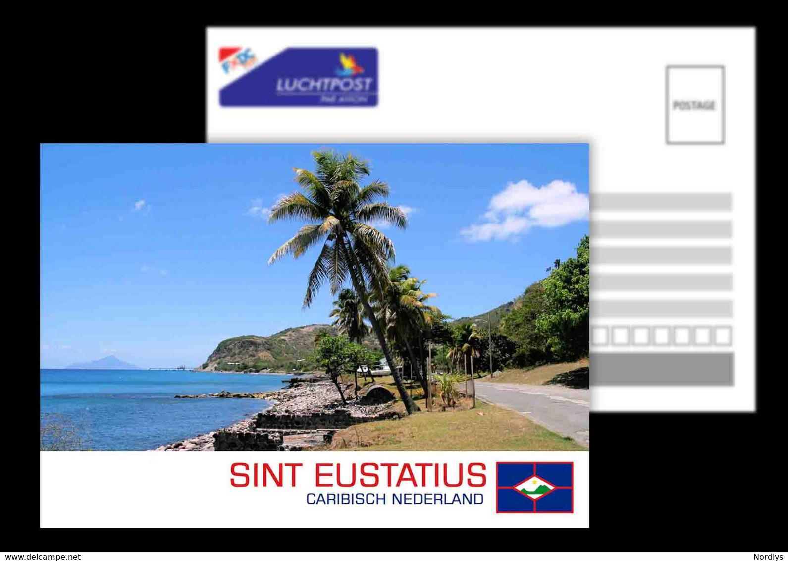 Sint Eustatius / Statia /Caribisch Nederland / Dutch Caribbean / Postcard /View Card - Saint-Eustache