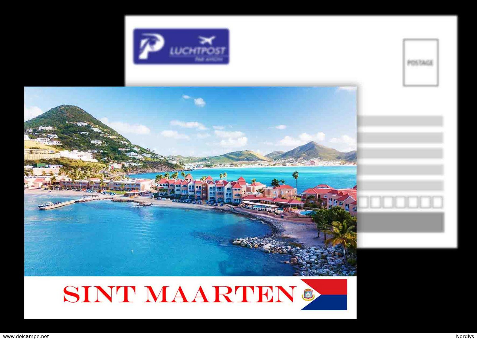 Sint Maarten / St. Martin / Caribisch Nederland / Dutch Caribbean / Postcard /View Card - Sint-Marteen