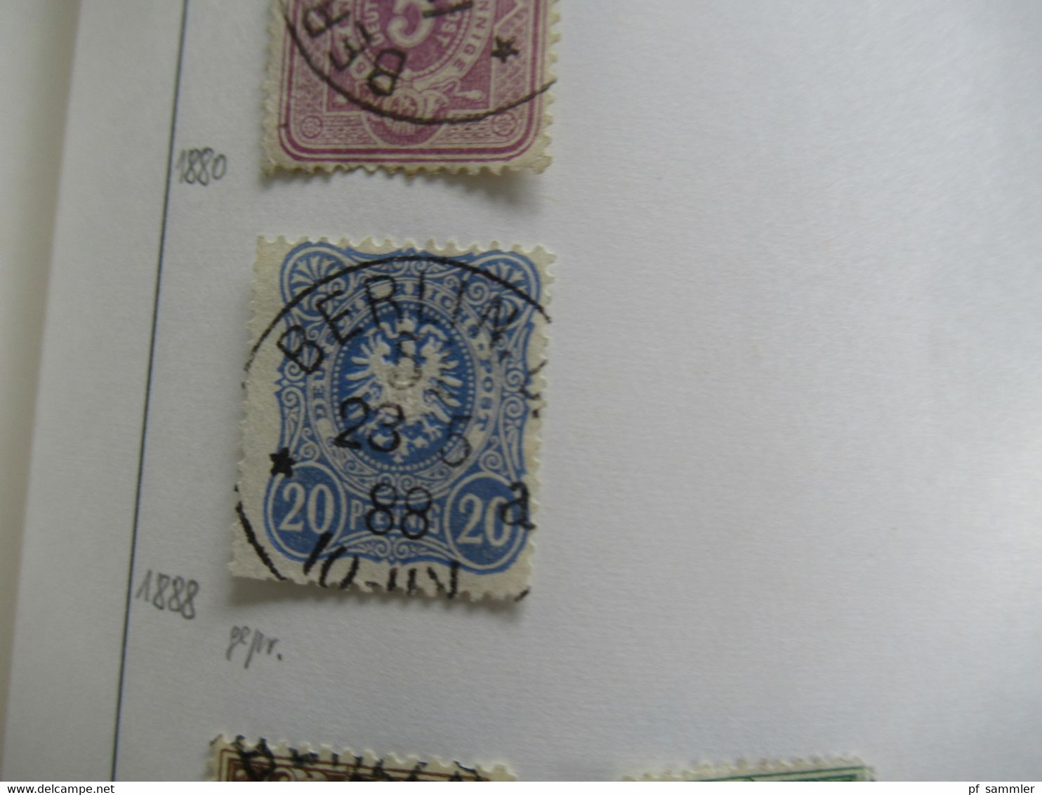Spezial Slg. Berliner Postämter 31 - 54 / Stempelsammlung ab Brustschild mit tollen Stücken! Auch Einheiten Pfennig usw.