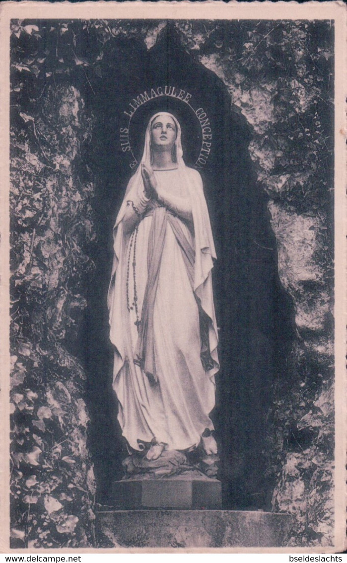 Pèlerinage De Bassenge Desservi Par Les Pères Du Très St Sacrement Statue De N D De Lourdes - Bassenge