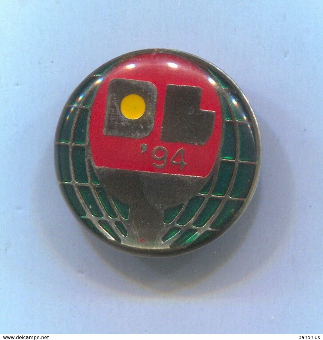 Table Tennis Tischtennis Ping Pong - Asian Games, Vintage Pin  Badge Abzeichen - Tenis De Mesa