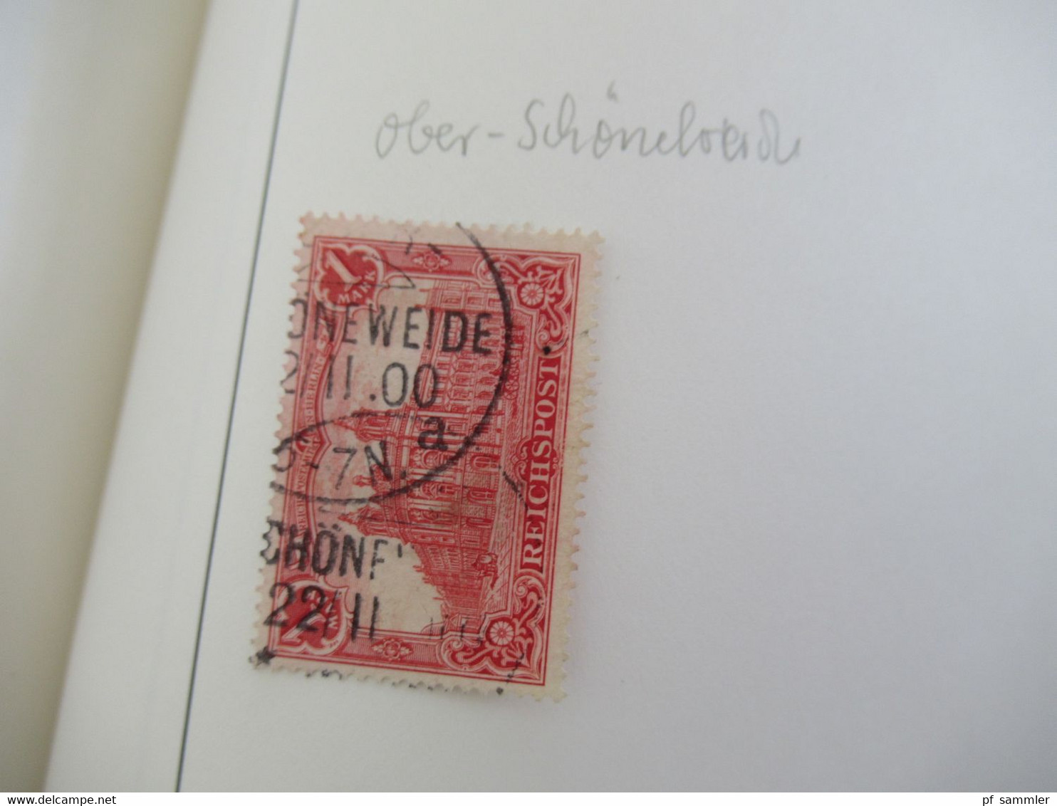 Spezial Slg. Berliner Postanstalten A - Z Stempelsammlung ab Pfennige mit schönen Stücken / Briefstücke Stöberposten!