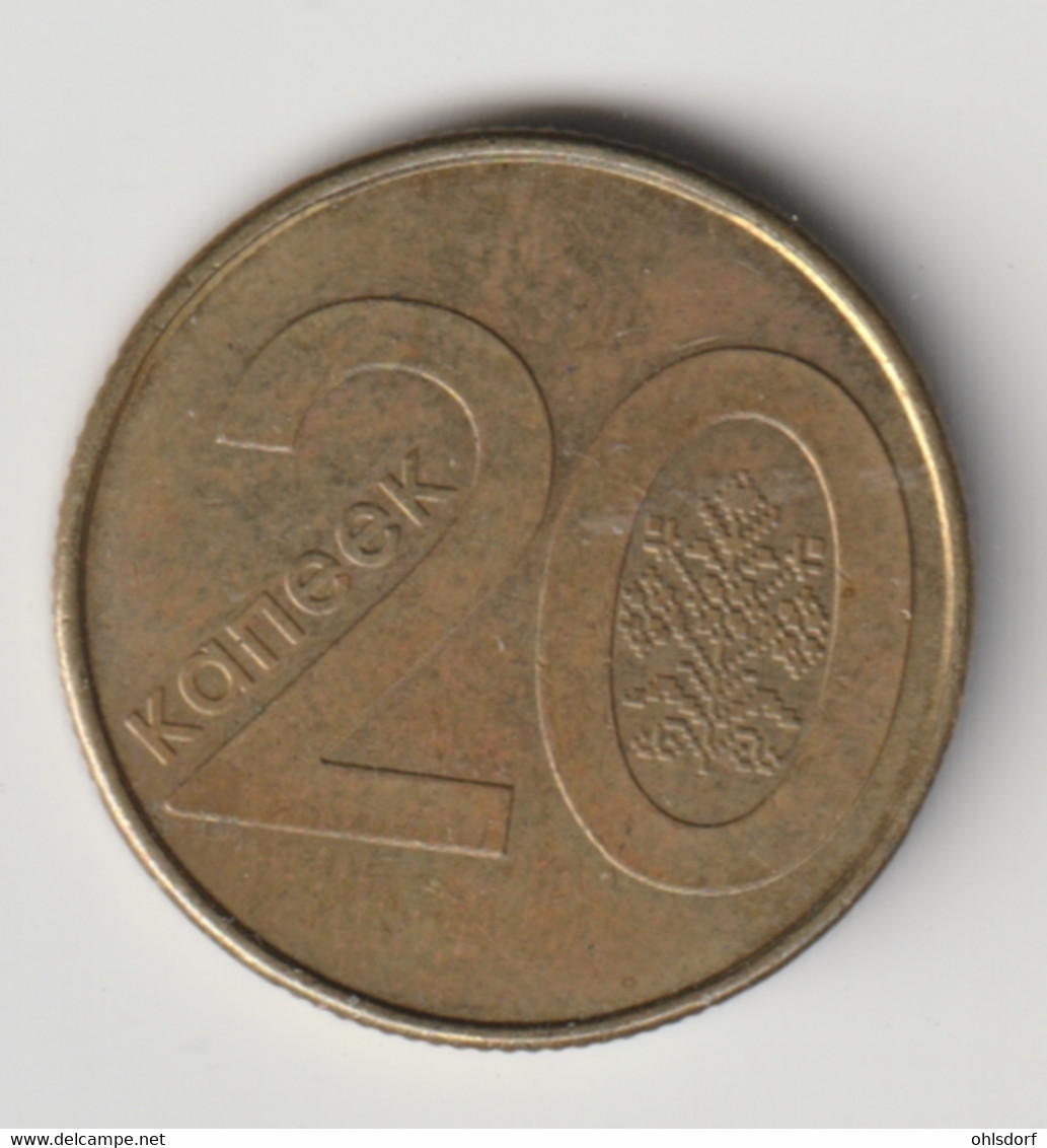 BELARUS 2009: 20 Kopeks, KM 565 - Bielorussia