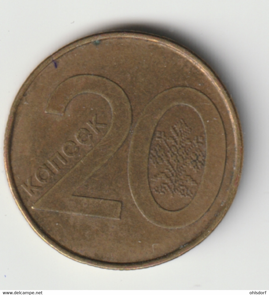 BELARUS 2009: 20 Kopeks, KM 565 - Bielorussia