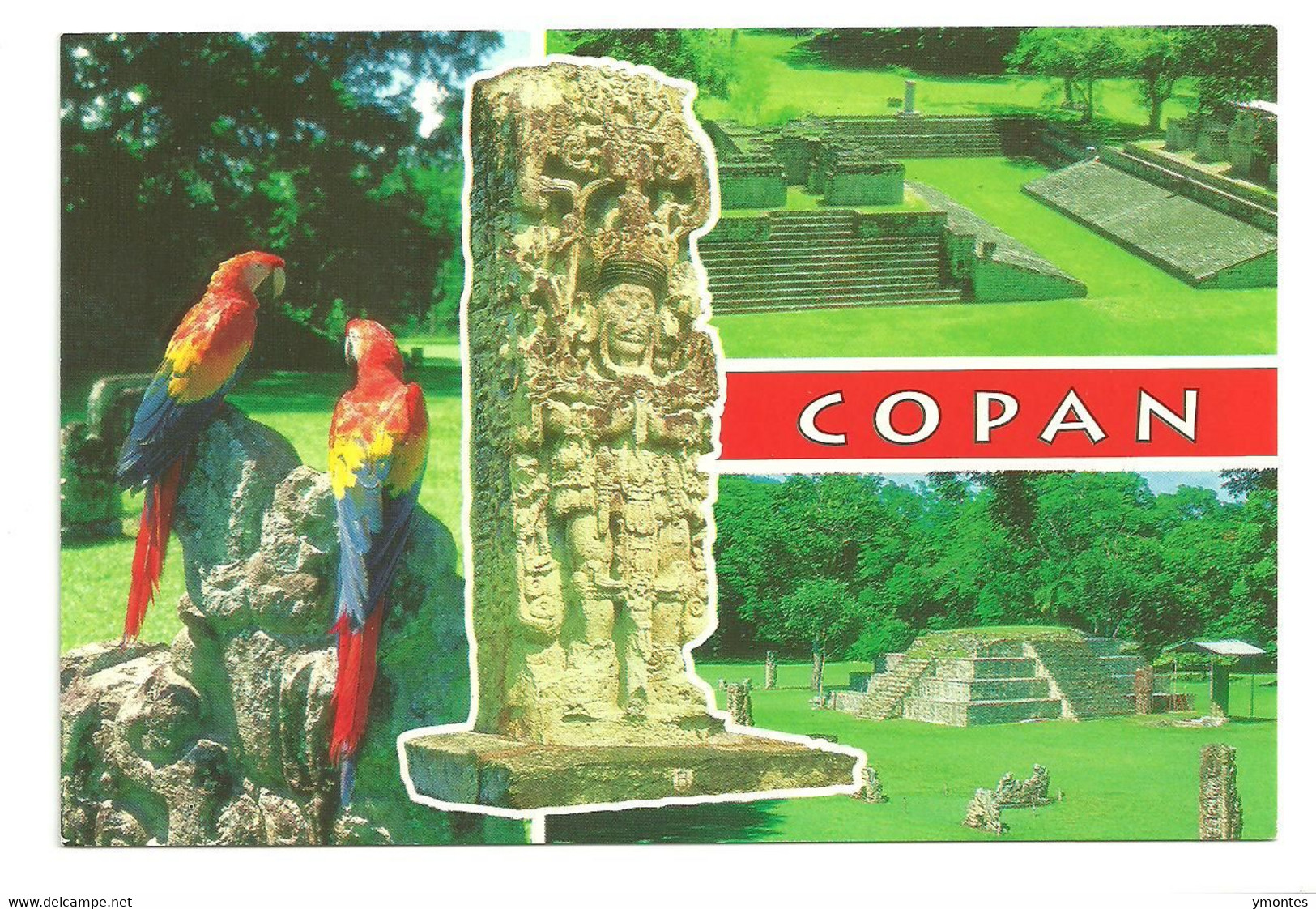 Circulated La Entrada Copan To Tegucigalpa 2009, Painting Stamps - Honduras