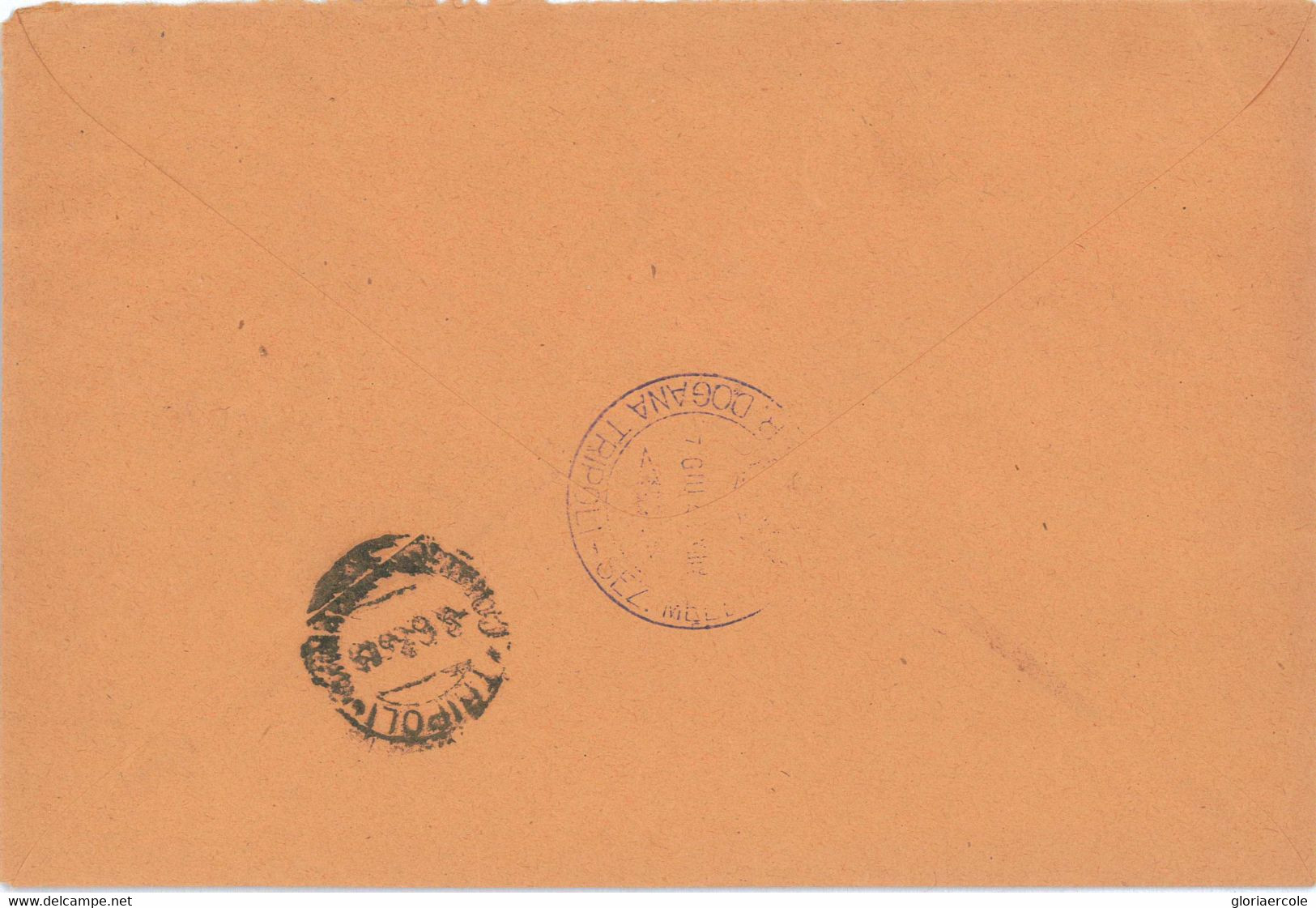 P0307 - LIBIA ITALIANA  - Storia Postale -  BUSTA RACCOMANDATA Da MELLAHA 1935 - Libye