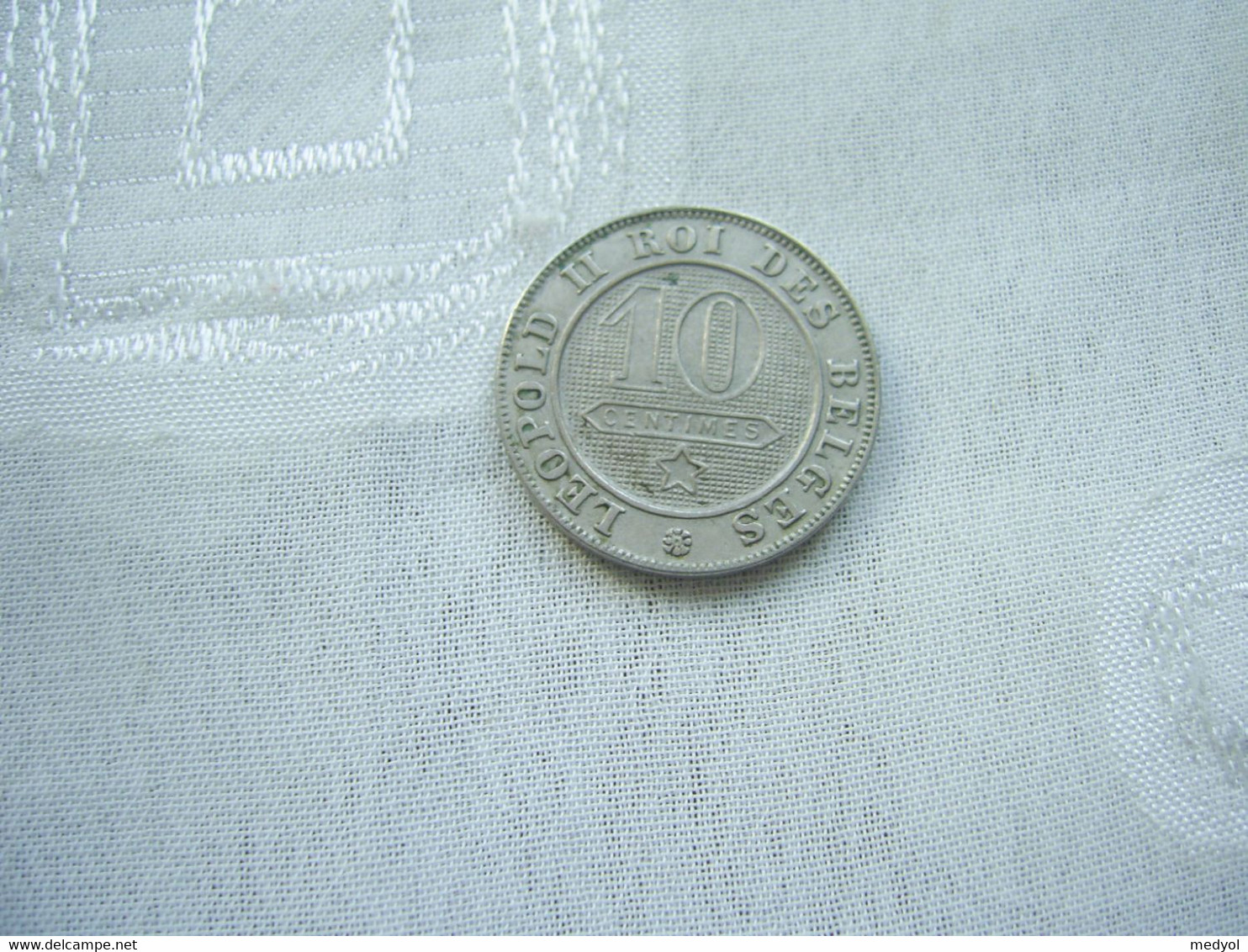 PIECE DE 10 CENTIMES 1894 BELGIQUE - 10 Cent