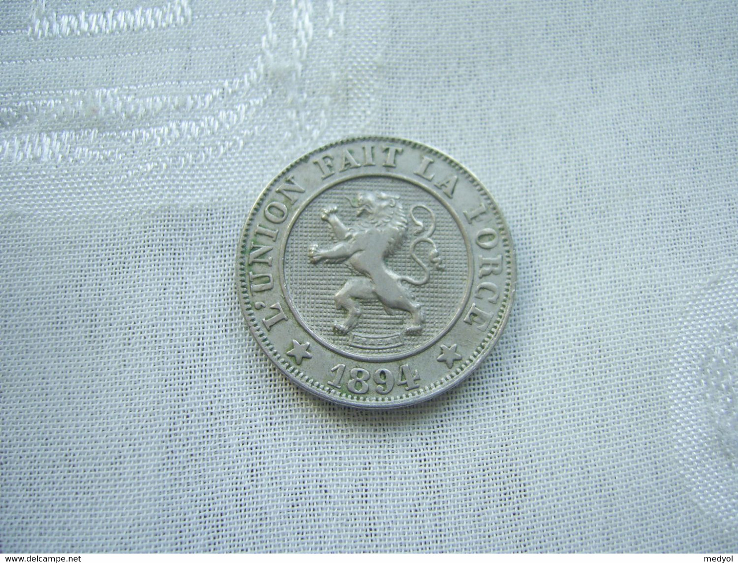 PIECE DE 10 CENTIMES 1894 BELGIQUE - 10 Cent