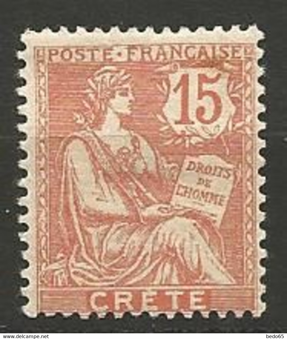 CRETE N° 7 NEUF*  CHARNIERE  / MH - Unused Stamps