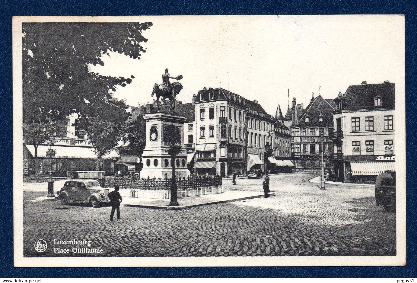Luxembourg. Place Guillaume. Grand Bazar Metropole ( 1932- Willy Et Félix Capus- Ackermann). 1949 - Luxemburg - Stad