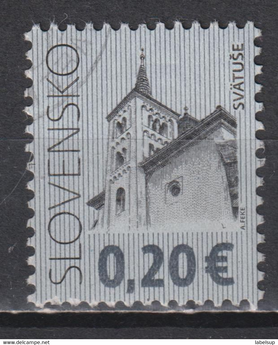 Timbre Oblitéré De Slovaquie De  2009 N°525 - Usati