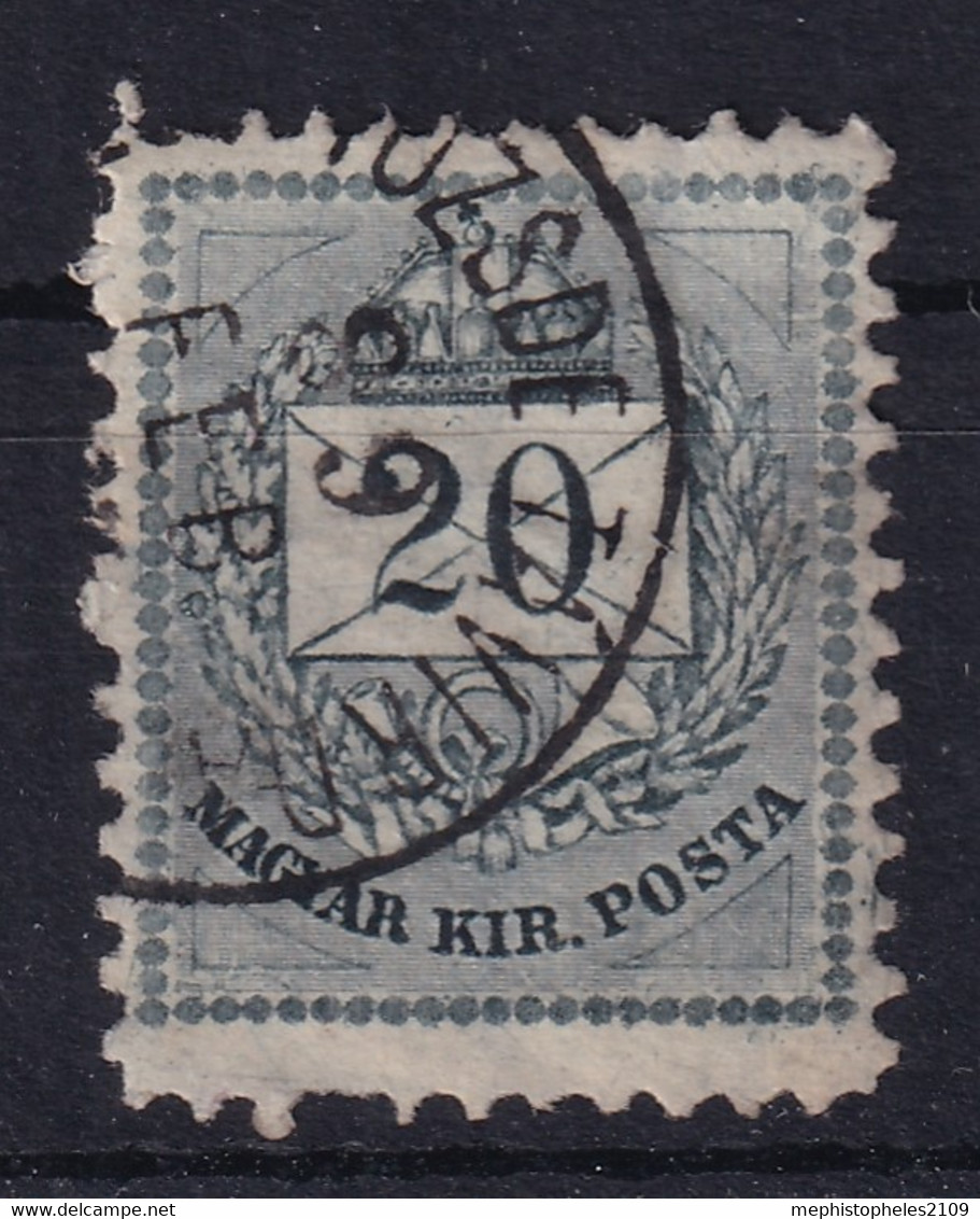 HUNGARY 1874-76 - Canceled - Sc# 17b - Gebruikt